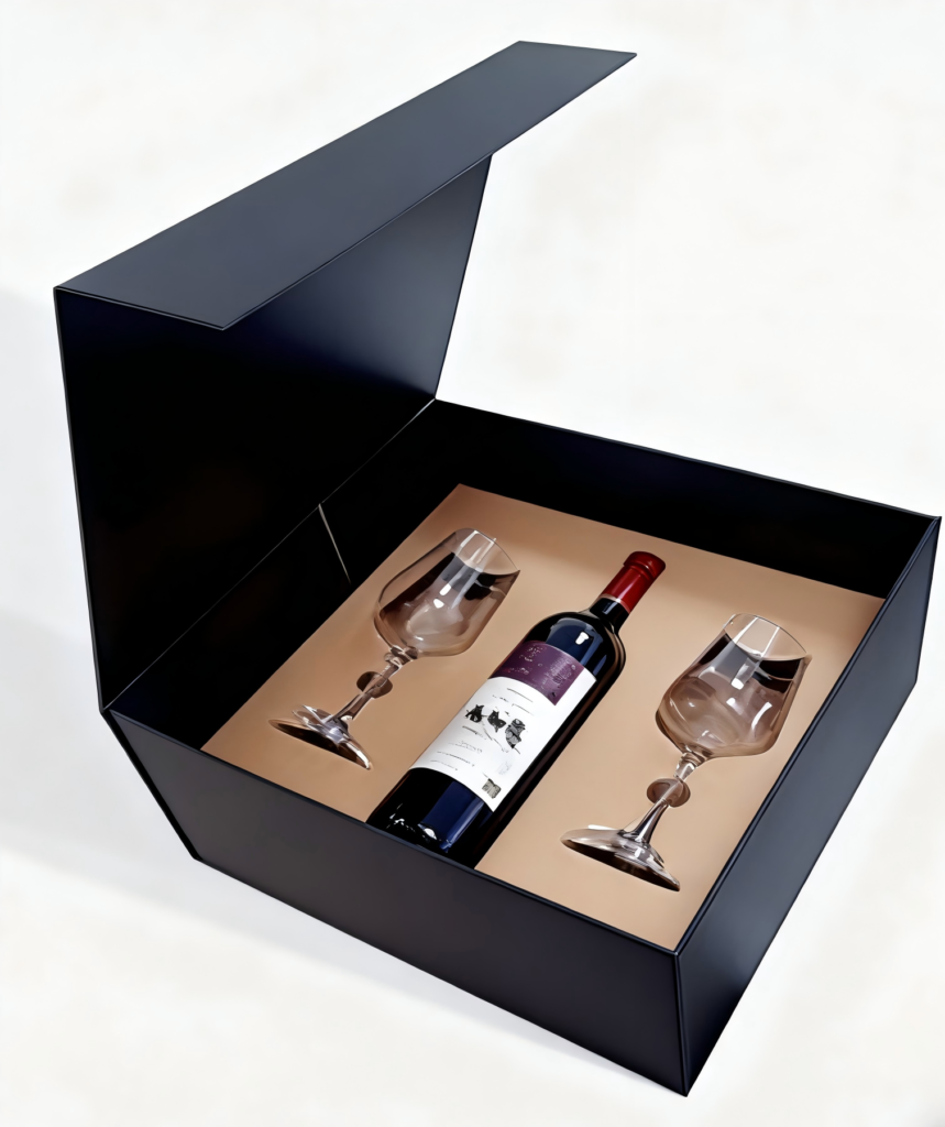 Double Door Rigid Magnetic Gift Box