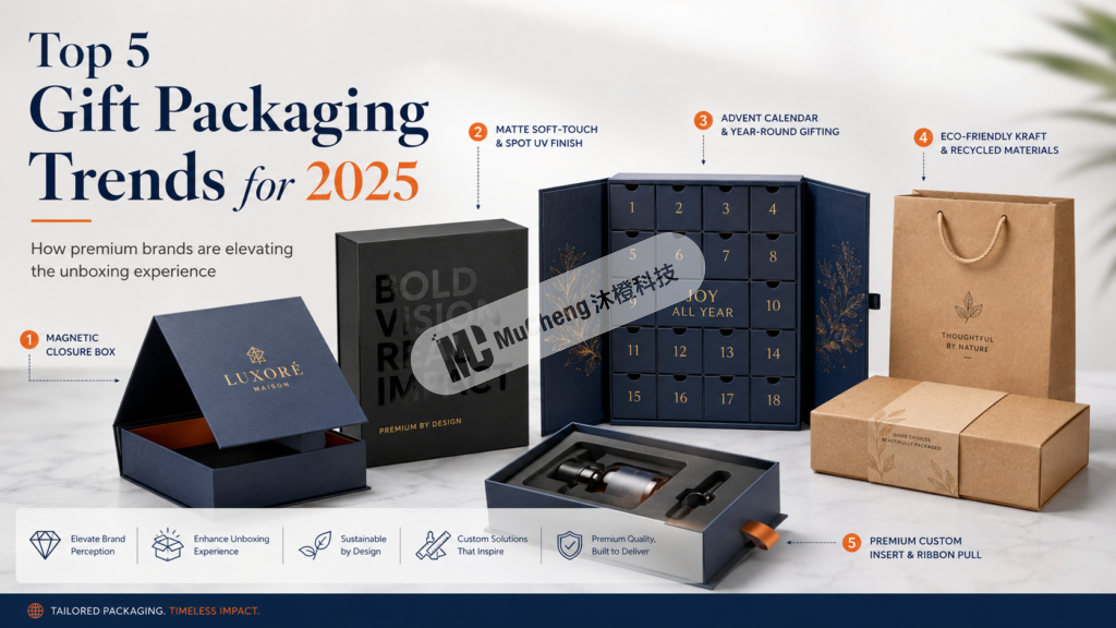 5 Trends in Luxury Gift Packaging for 2025