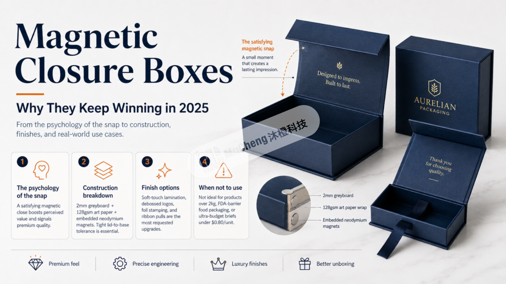 Why Magnetic Closure Boxes Are Dominating Premium Retail in 2025