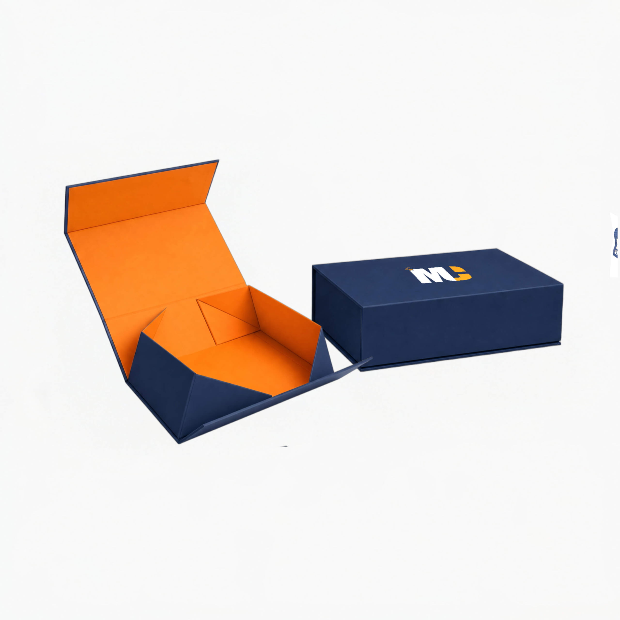 Collapsible Foldable Box -- flat-pack packaging